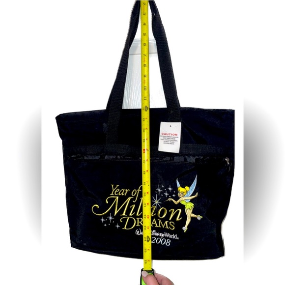 Rare NWT year of a million dreams:Walt Disney World 2008 tote bag/Tinkerbell 🪄 - Picture 3 of 15